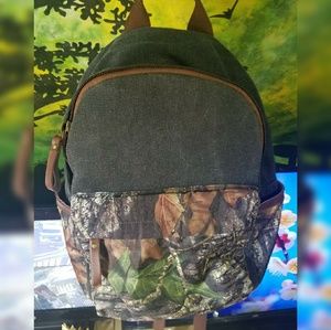 Camo book bag